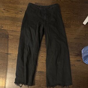 Zara Women's High Rise Black Jeans